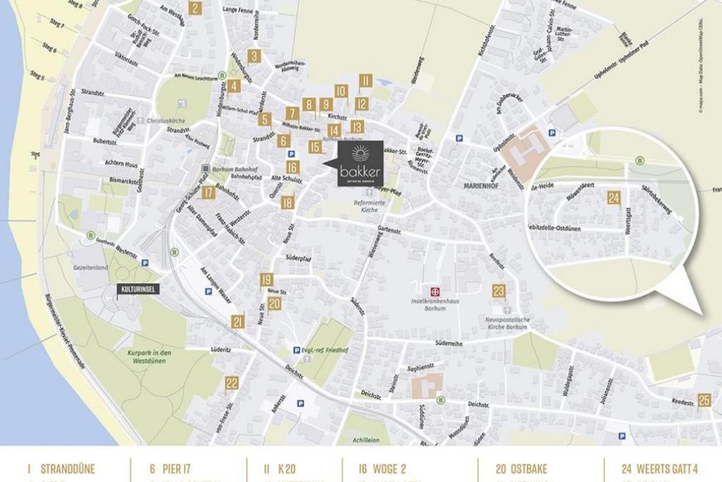 Haus Jelena Appartement 3 博尔库姆 外观 照片